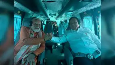 PM Modi, Subianto Visit Indonesia's Prambanan Temple
