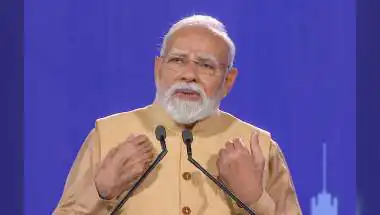 PM Modi: India Building Manufacturing From Chips to Ships