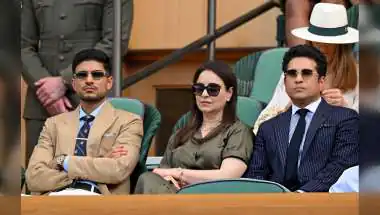 Shubman Gill Joins Sachin Tendulkar in Wimbledon Royal Box