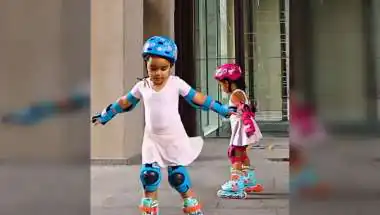 Debinna Bonnerjee: Daughters Learn to Get Up Through Skating