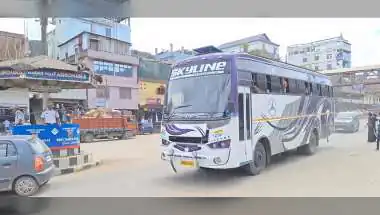 Imphal-Guwahati Bus Service Runs Smoothly for Second Day