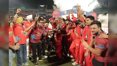 Shikhar Dhawan Cheers South Delhi Superstarz's DPL 2026 Win