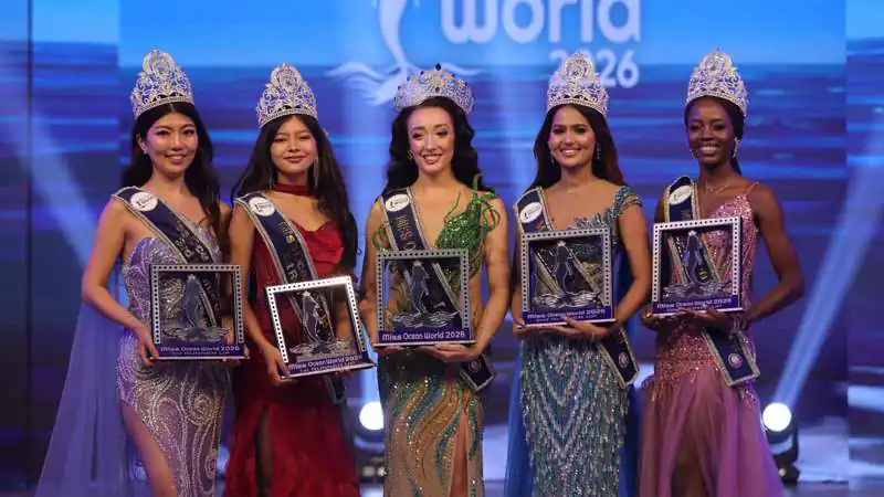 Heena Thakur Bags 2nd Runner-Up at Miss Ocean World 2026, Extending India's Winning Streak on the Global Stage