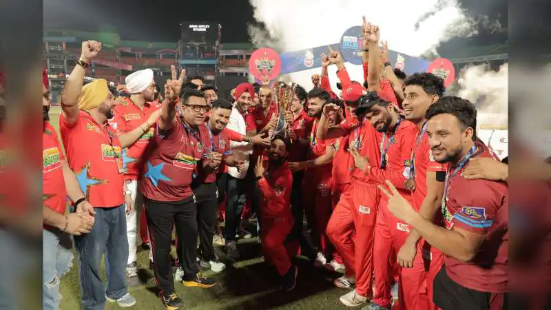 Shikhar Dhawan Cheers South Delhi Superstarz's DPL 2026 Win