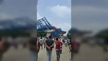 Bihar: Bridge Launcher Collapse Traps Worker, Injures Several