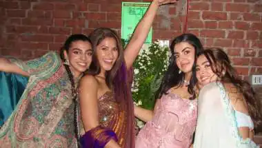 Aaliyah Kashyap Shares Pics From Ida Ali's Engagement