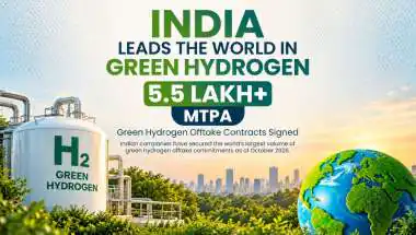 India Becomes Global Leader in Green Hydrogen Supply Deals Worth $9.5 Billion