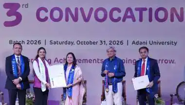 When Machines Can Fake Anything, What Do We Trust? IISc Director’s Big Question for Adani University’s Class of 2026